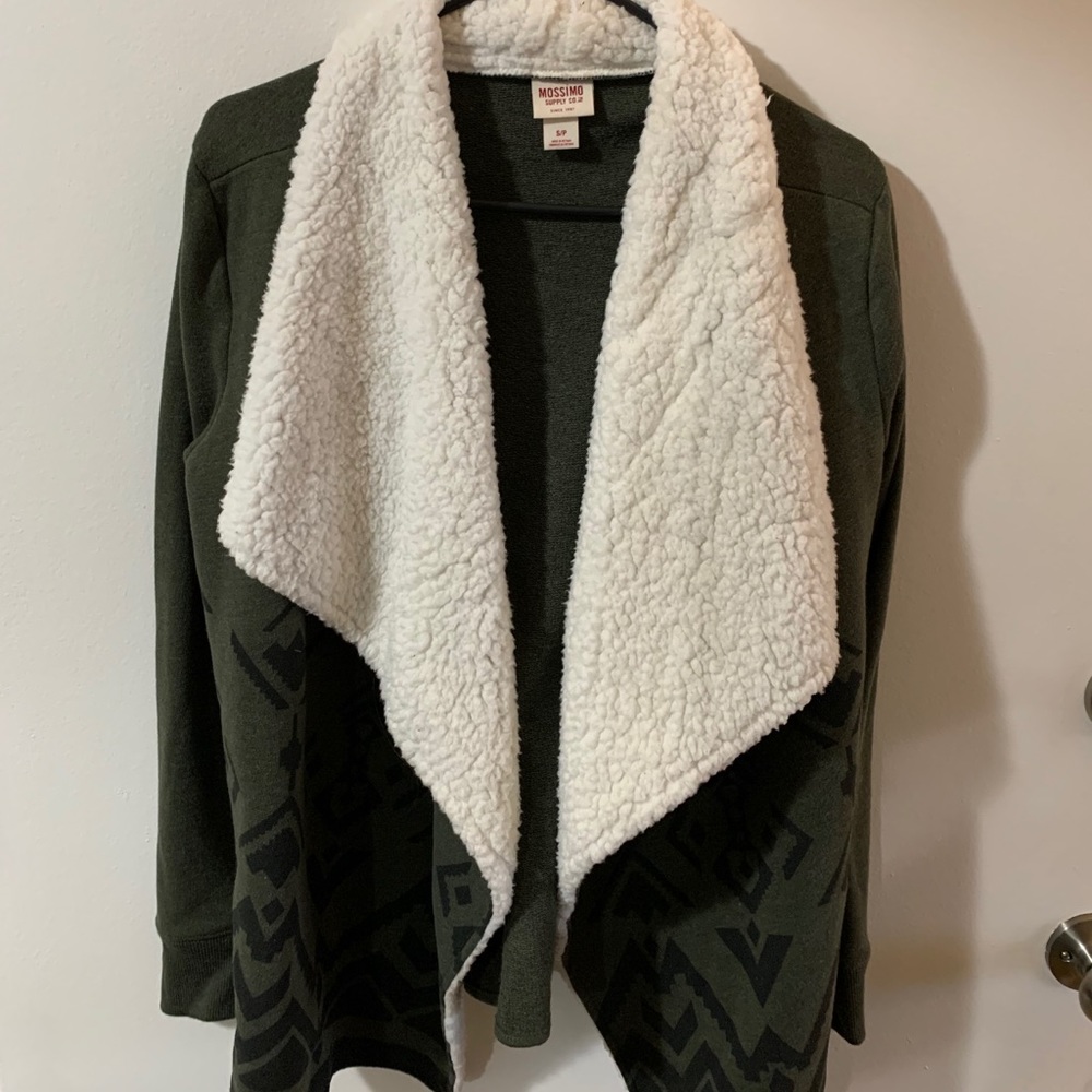 Target Sherpa lined cardigan